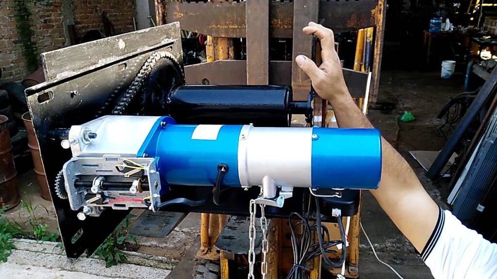 Instalación de Motor de Cortina Metálica